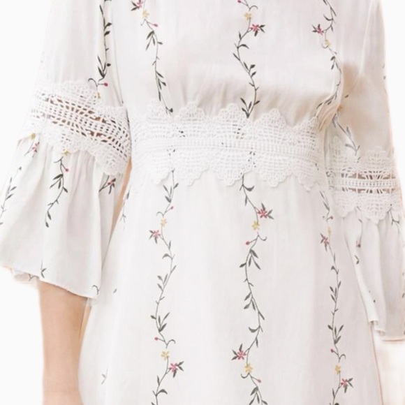 $8~SHEIN White BOHO Dress~NWOT~Size M. $8 WHEN BUNDLED WITH 3 OR MORE - Picture 11 of 11